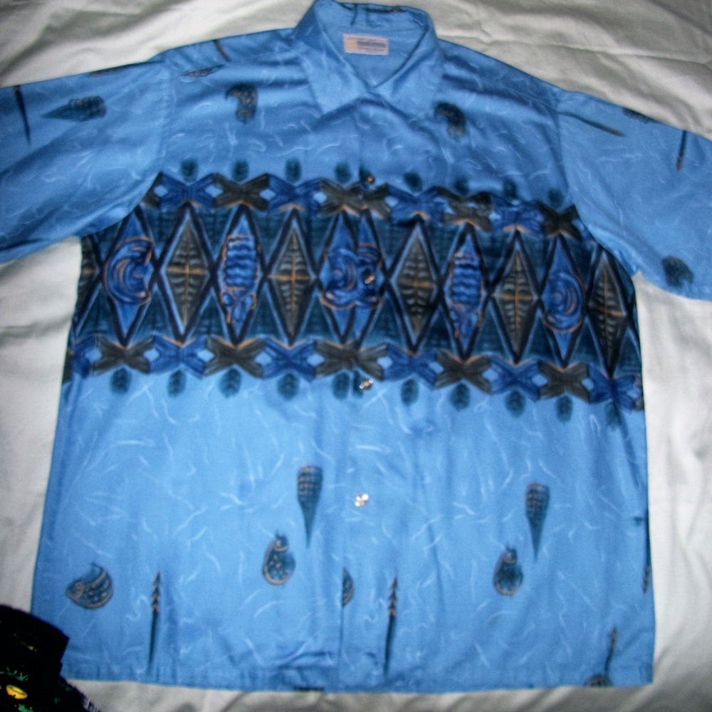 Vintage Andrade Made In USA Men's Hawaiian Shirt